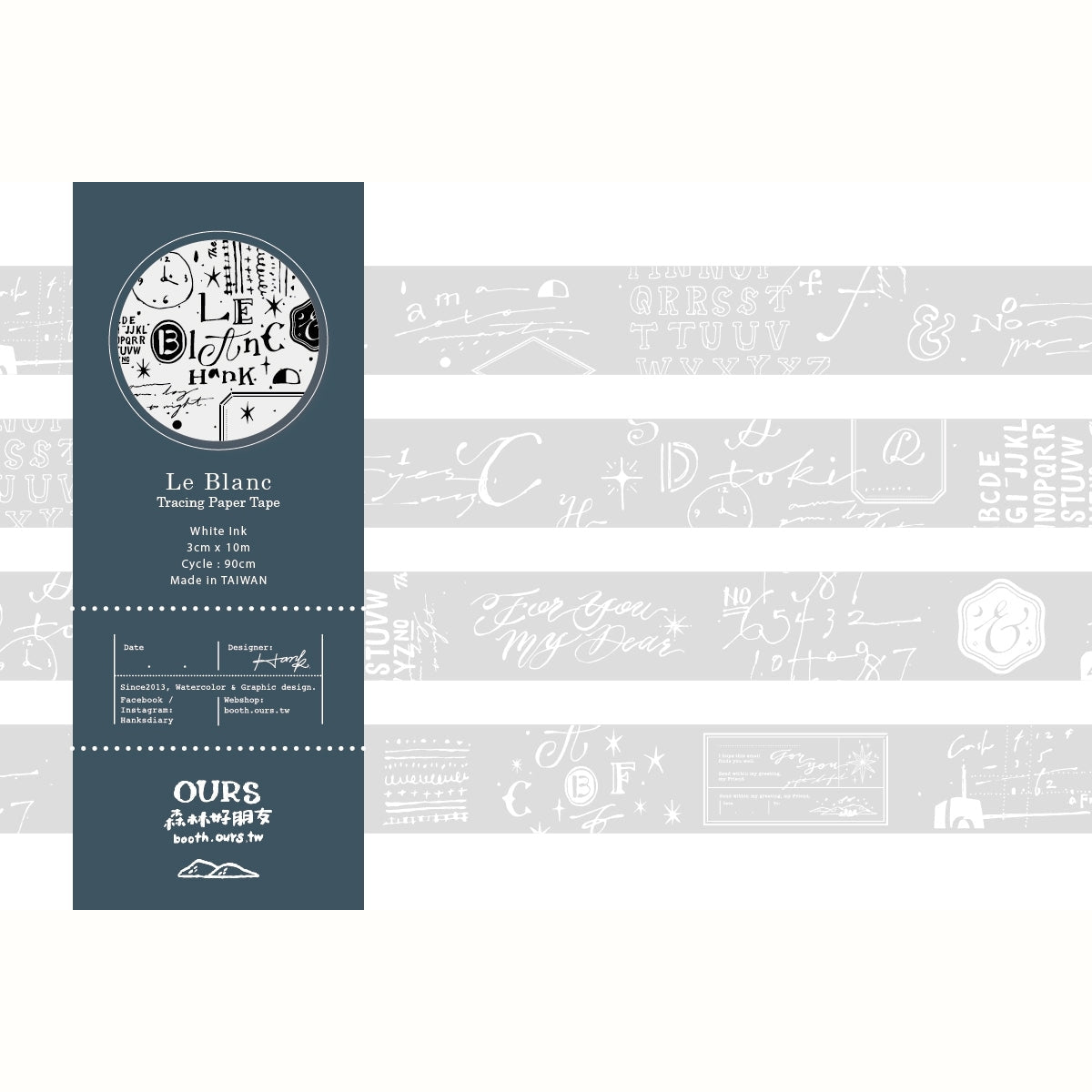 Le Blanc Tracing Paper Tape