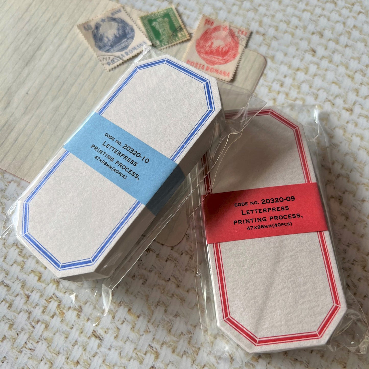Letterpress Label Cards