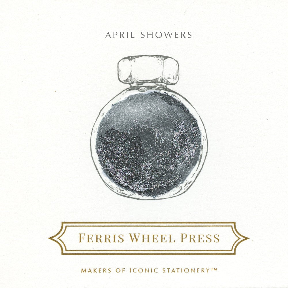 Ferris Wheel Press April Showers Ink 38 mL