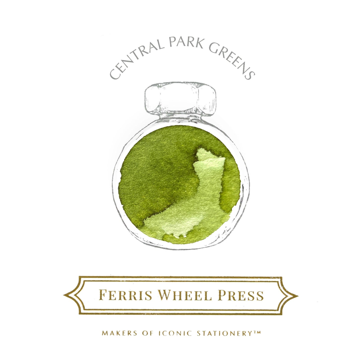 Ferris Wheel Press Central Park Greens Ink 38 mL