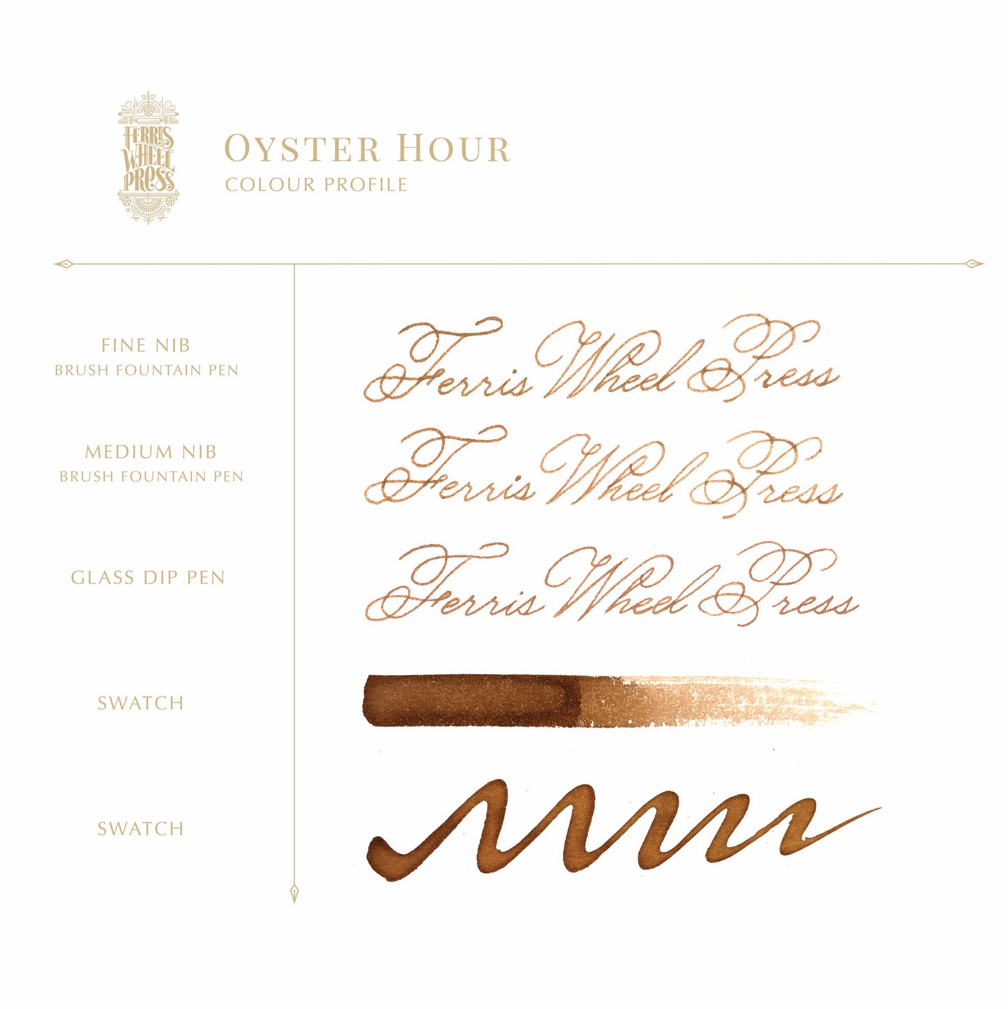 Ferris Wheel Press Oyster Hour Ink 38 mL