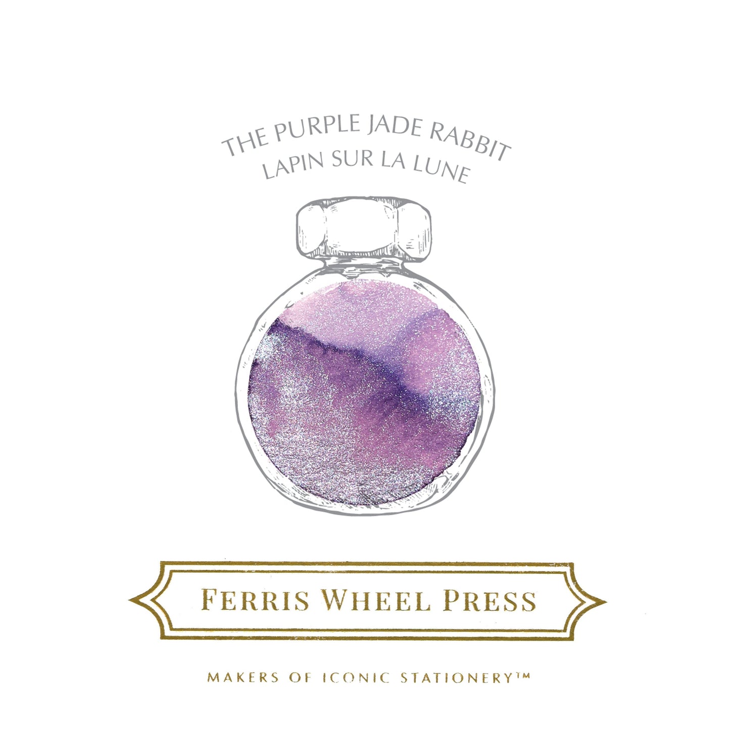Ferris Wheel Press The Purple Jade Rabbit Ink 38 mL