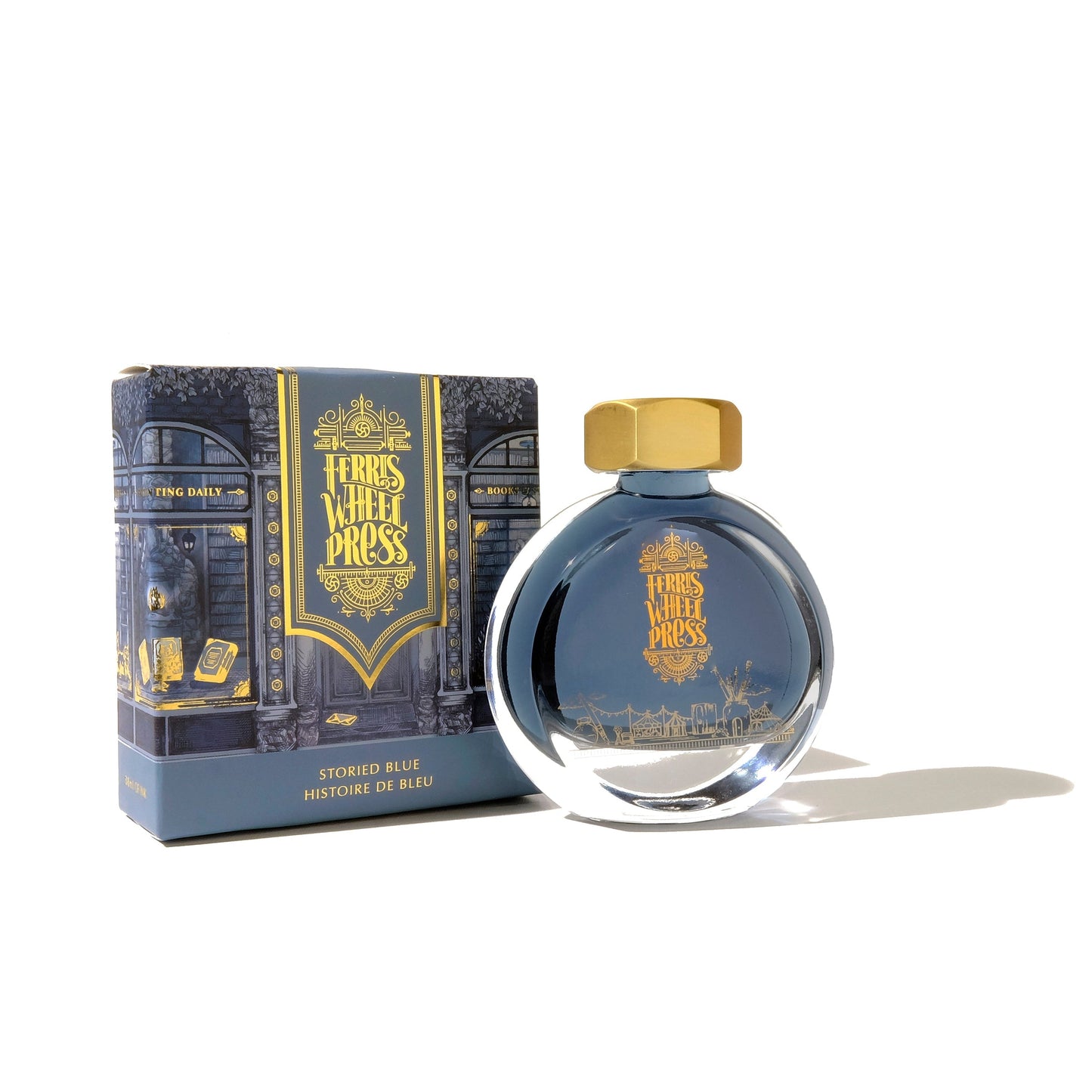 Ferris Wheel Press Storied Blue Ink 38 mL