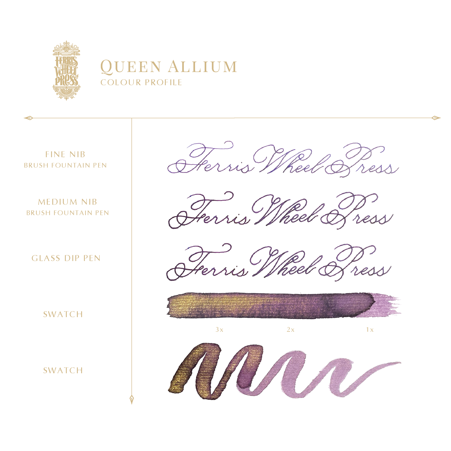 Ferris Wheel Press Queen Allium Ink 38 mL