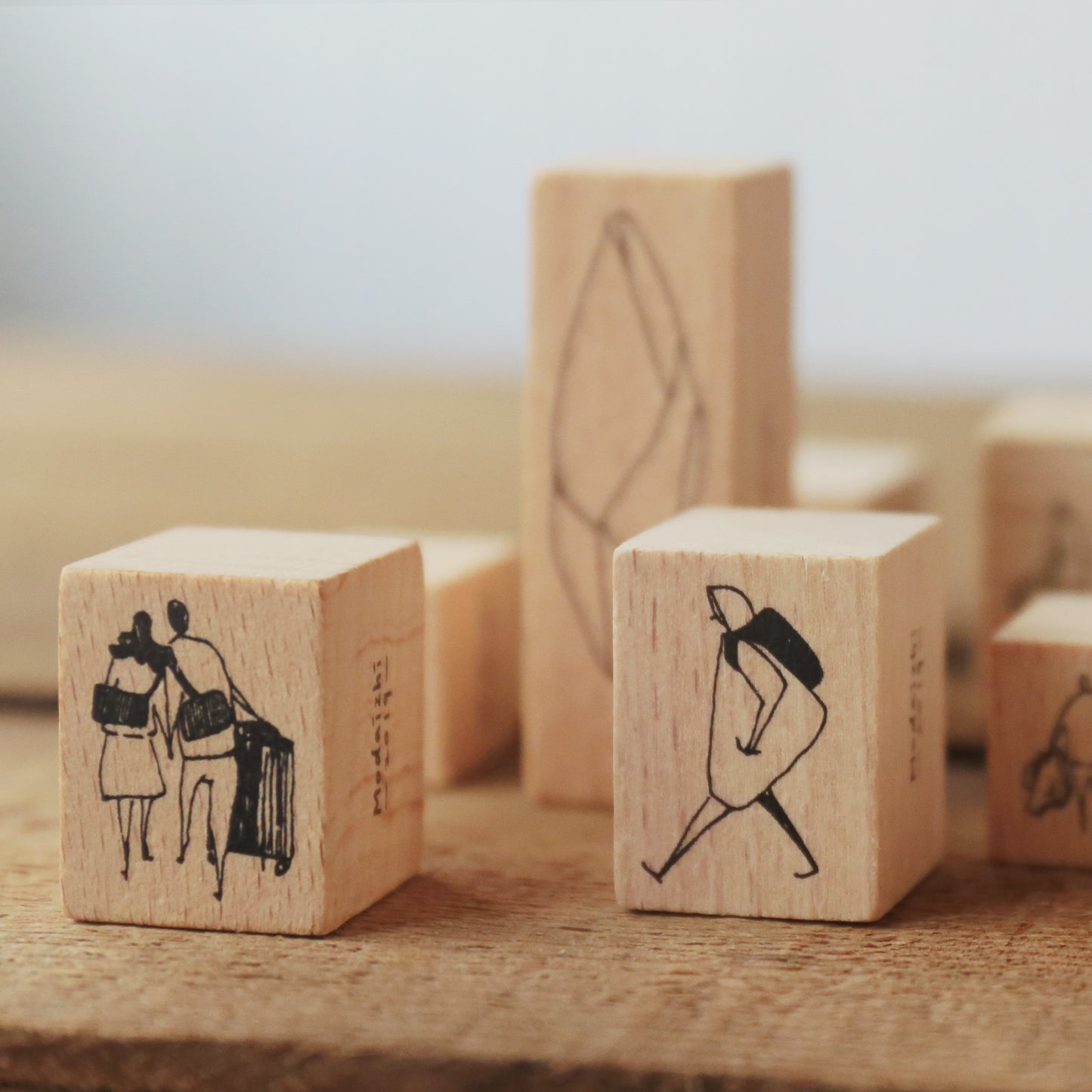 One Day Wood Stamp Sets