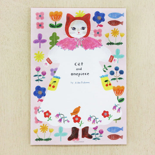 Aiko Fukawa cat and onepiece Letter Paper