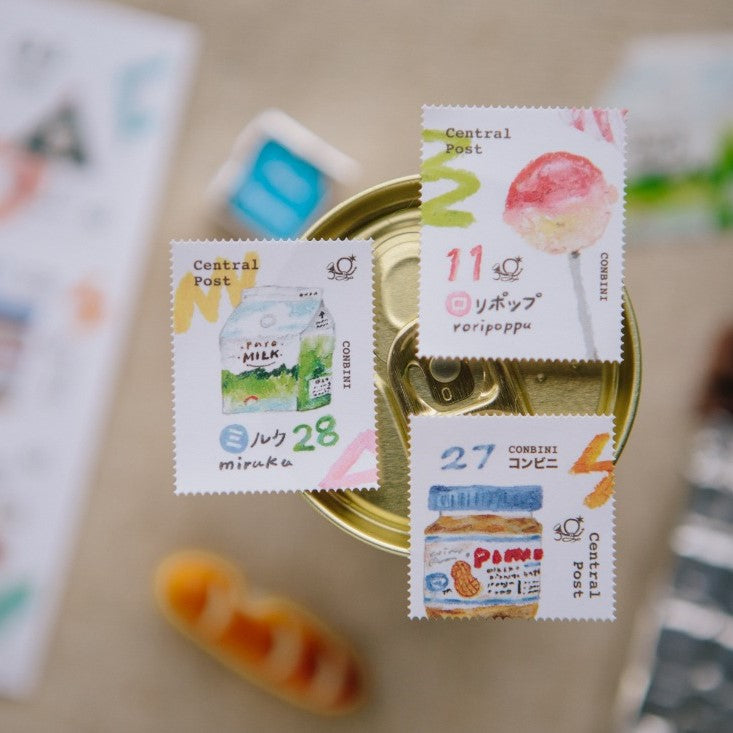 Convenience Store Stamp Stickers