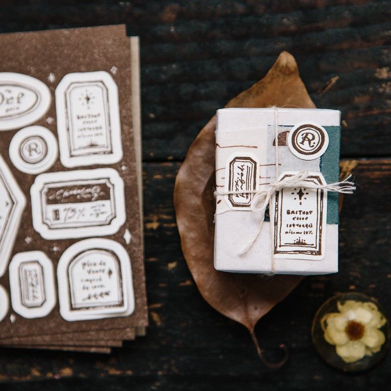 Tags Letterpress Label Book