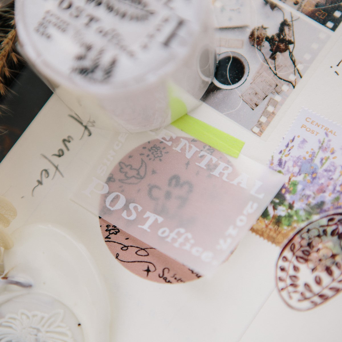 OURS Studio Central Post Trace Paper Roll Stylo Monde Ours studio central post trace paper roll stylo monde