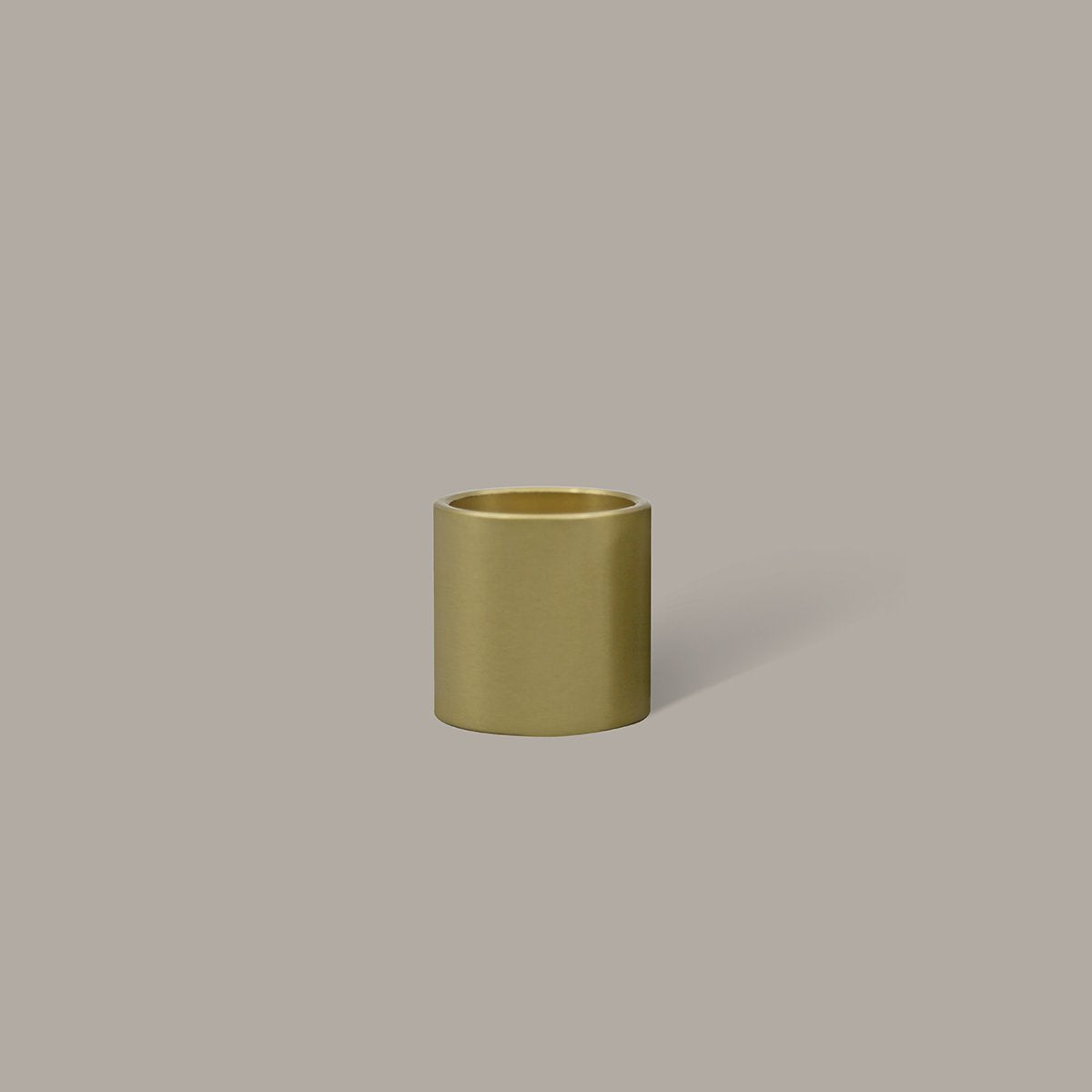 Column Brass Candle Holder