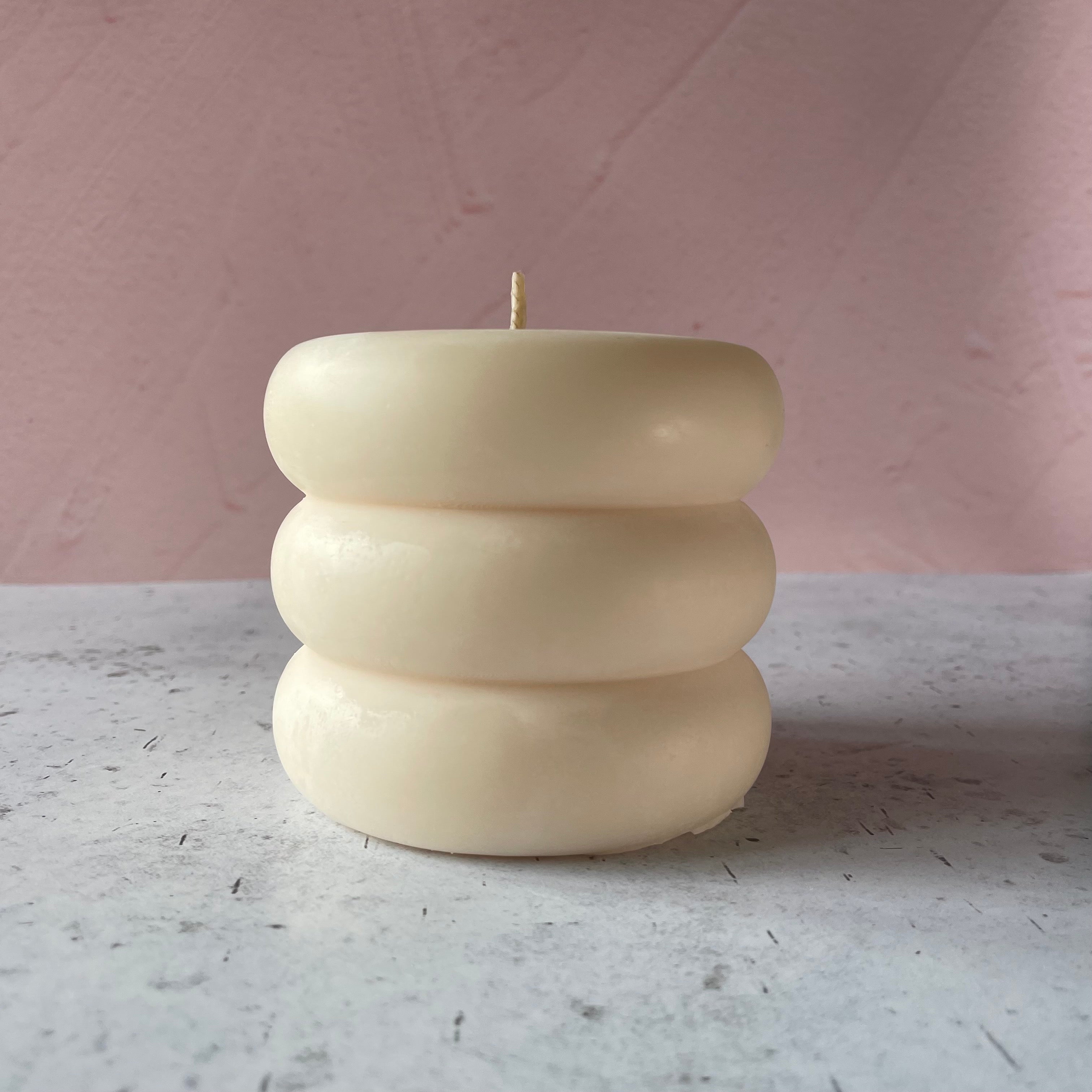 Rolly Polly Off White Candle - You, Me & Bones | Stylo Monde