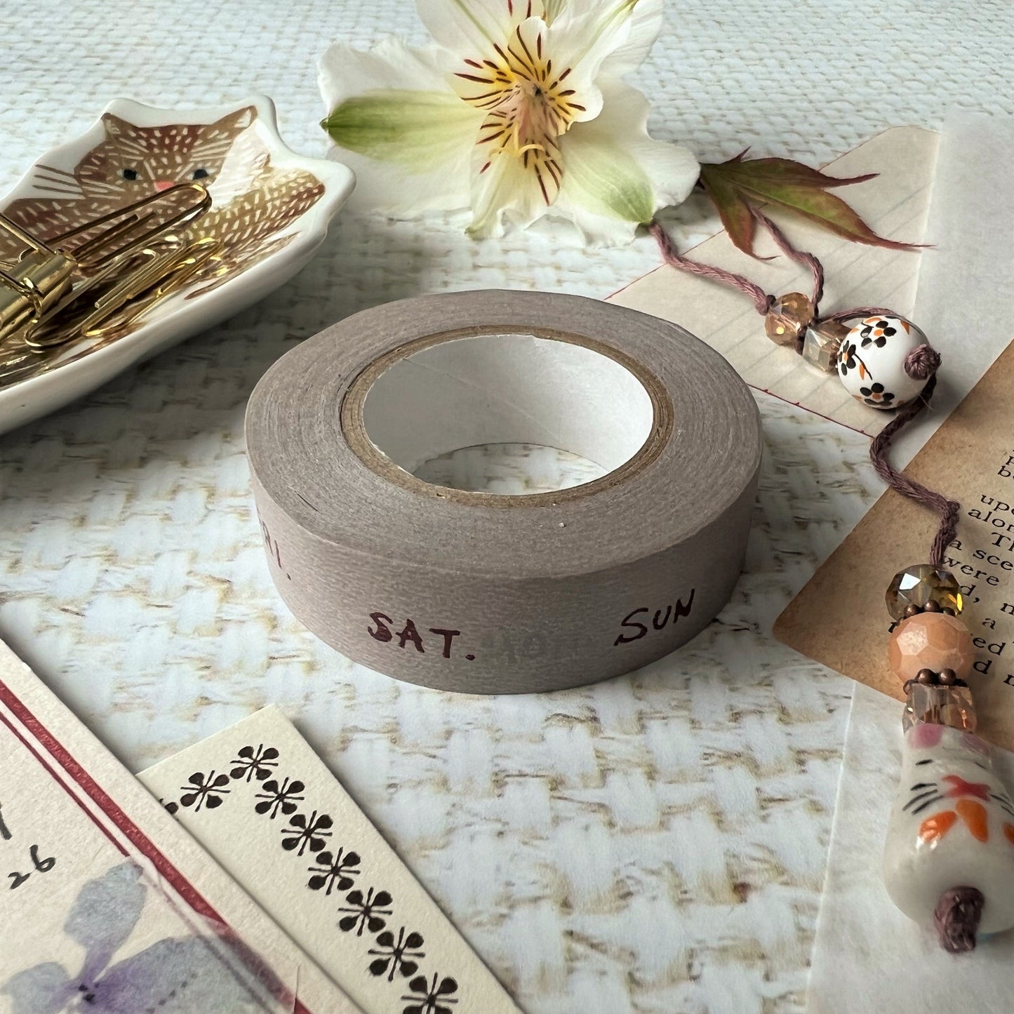 Weekly Masking Tapes