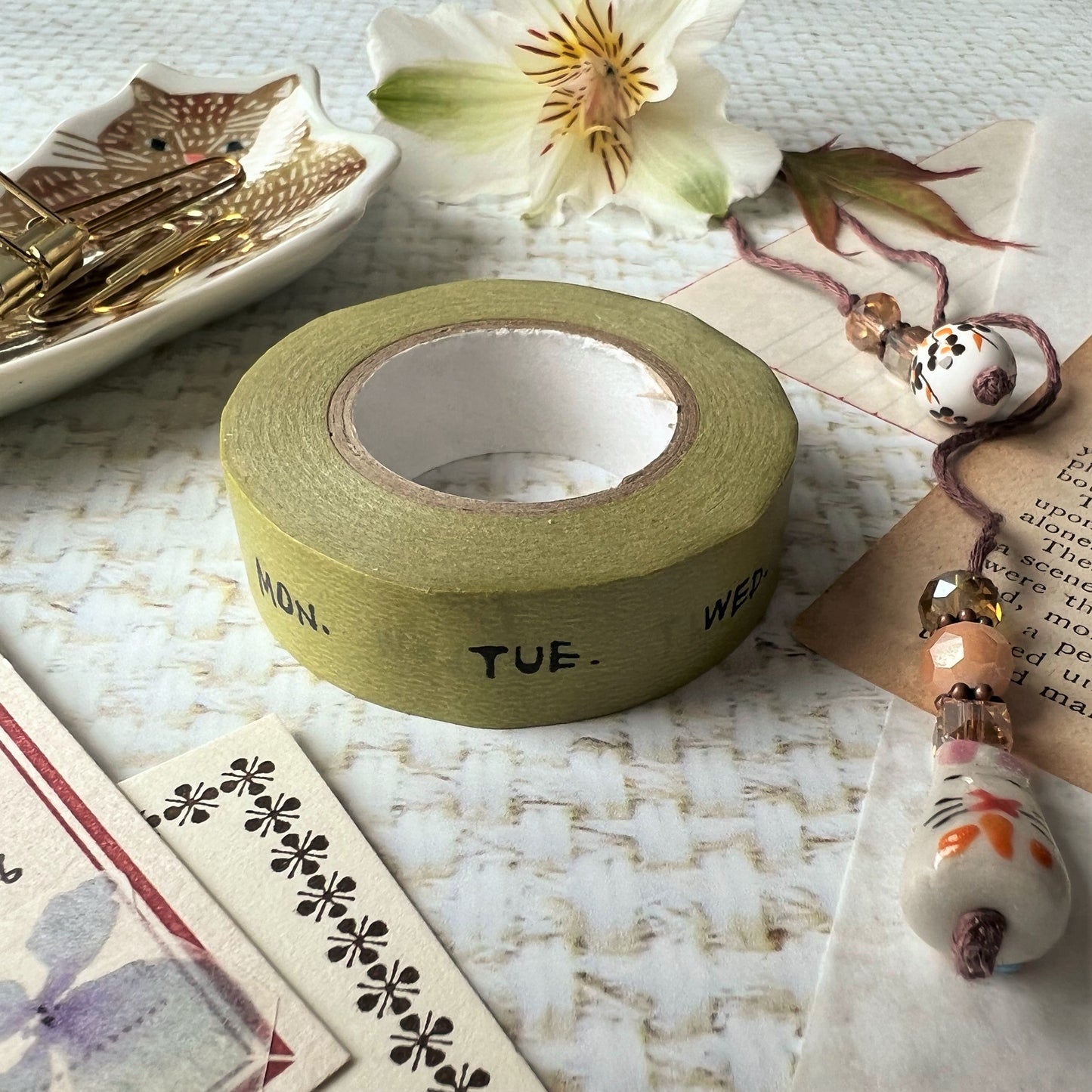 Weekly Masking Tapes